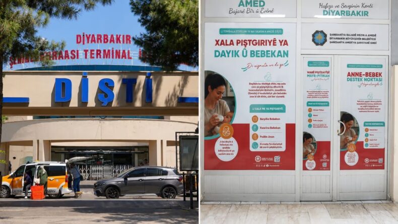Diyarbakır Otogarında Bebeklere Ücretsiz Destek Noktası