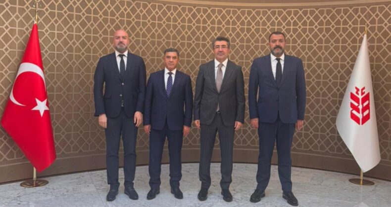 Diyarbakır OSB Heyetinden Ziraat Bankası Genel Müdürlüğü’ne Ziyaret