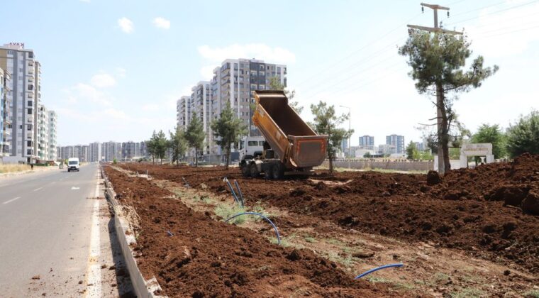 60 Bin Metrekarelik Bulvar Peyzajla Yenileniyor